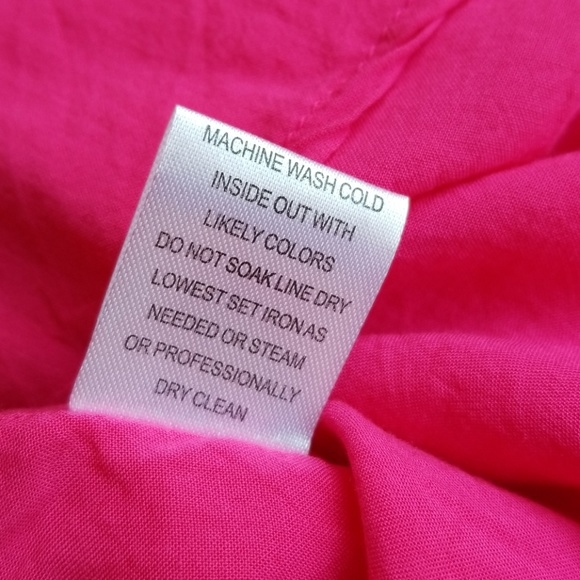 Grand & Greene Large Bright Pink Casual Work Top - Picture 7 of 8